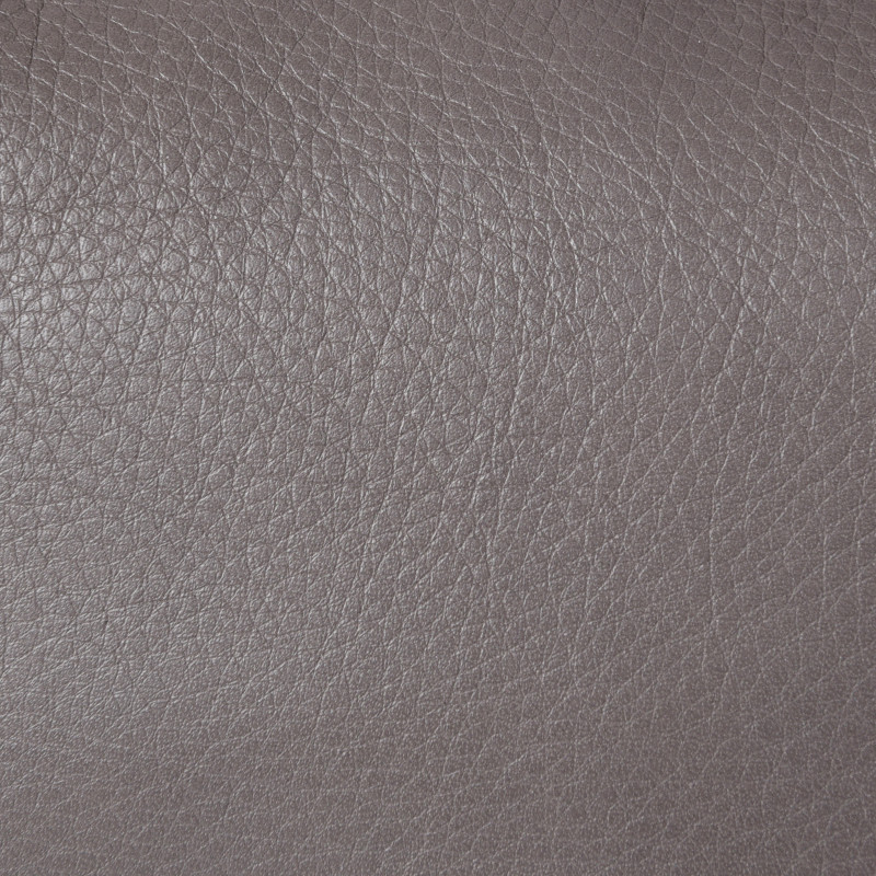 HEXAGONA Τσάντα ώμου γκρι χρώμα από γνήσιο μαλακό δέρμα SVF41WP