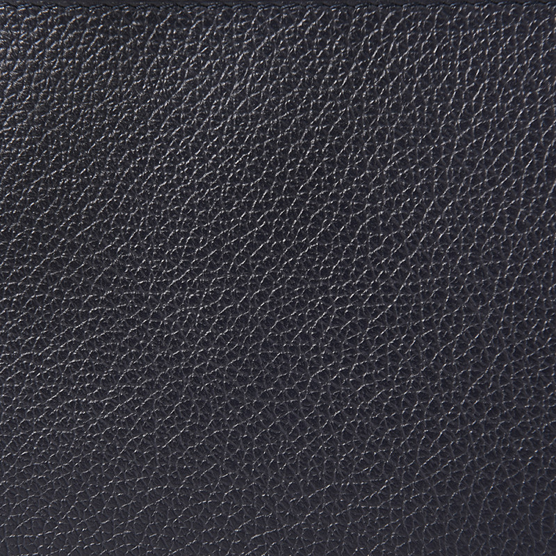 HEXAGONA Γυναικείο πορτοφόλι κερμάτων από σπυρωτό μπλε δέρμα HCO08VB