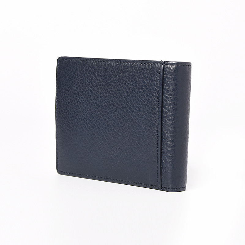 AZZARO Ανδρικό πορτοφόλι οριζόντιο σε μπλέ δέρμα RFID AZS73TW