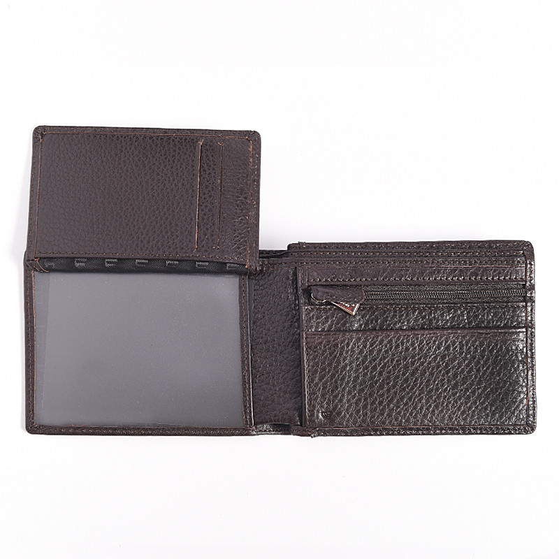 AZZARO Ανδρικό πορτοφόλι οριζόντιο σε μπλέ δέρμα RFID AZD84LE