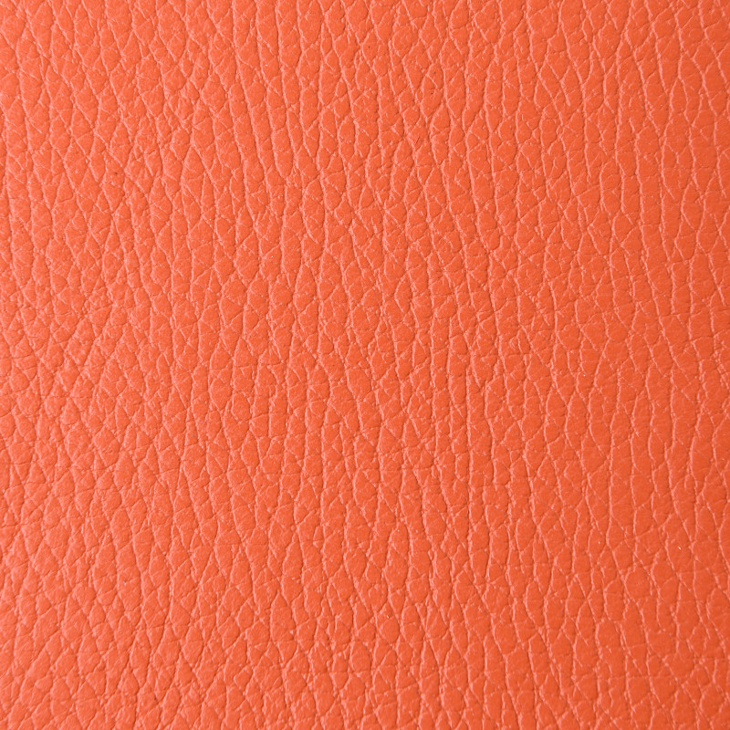 BagCity Σουβέρ στρογγυλά με θήκη σετ 6 τεμαχίων σε πορτοκαλί δέρμα SOU32OR