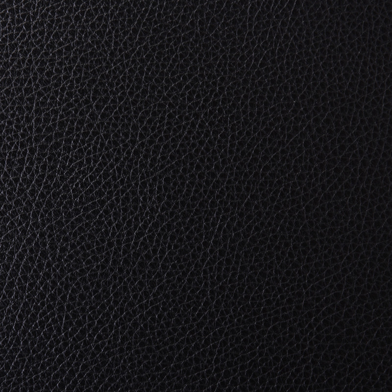 BagCity Σουβέρ τετράγωνα με θήκη σετ 6 τεμαχίων σε μαύρο δέρμα SOV11BK