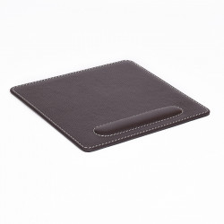 BagCity mouse pad με στήριγμα για τον καρπό σε καφέ δέρμα MOP04BR