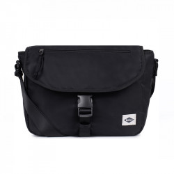 Τσάντα A4 LEE COOPER σε αδιάβροχο μαύρο ύφασμα N5XVB23