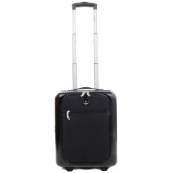 Βαλίτσα καμπίνας 4 ρόδες 45cm μαύρη Airtex polycarbonate FMCF465
