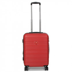 Βαλίτσα καμπίνας Worldlile κόκκινη 55x40x25 ABS με τέσσερις ρόδες 5PDJ22