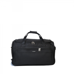 AIRTEX Σάκος τροχήλατος μικρός 43 λίτρων από μαύρο ύφασμα CEG654N