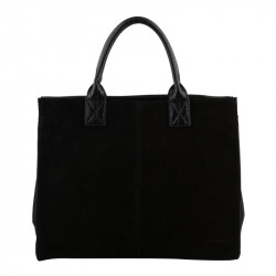Τσάντα χειρός shopping σε μαύρο χρώμα Francinel DT8P73
