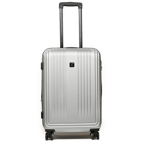 Μεσαία βαλίτσα ασημί Polycarbonate Airplus με τέσσερις ρόδες 0LUN7Y82