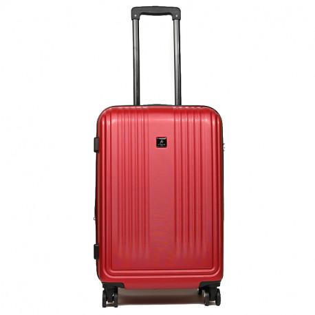 Μεσαία βαλίτσα μπορντό Polycarbonate Airplus με τέσσερις ρόδες 1NKKQ83
