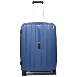 Βαλίτσα μεσαία μπλέ Polypropylene με τέσσερις ρόδες Airplus AR2QR31