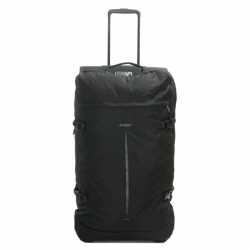 Σάκος – Βαλίτσα ταξιδιού τροχήλατος 76x40x29 σε μαύρο ύφασμα με 2 ρόδες 28NOI922