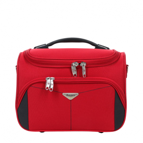 Beauty case κόκκινο Airtex από αδιάβροχο ύφασμα  294RED60