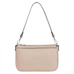 Τσάντα clutch σε μπέζ natural δέρμα 252NAT84