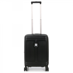 Βαλίτσα - Χειραποσκευή καμπίνας 53x35x22 μαύρη polycarbonate με αδιάρρηκτο φερμουάρ 29BCK590