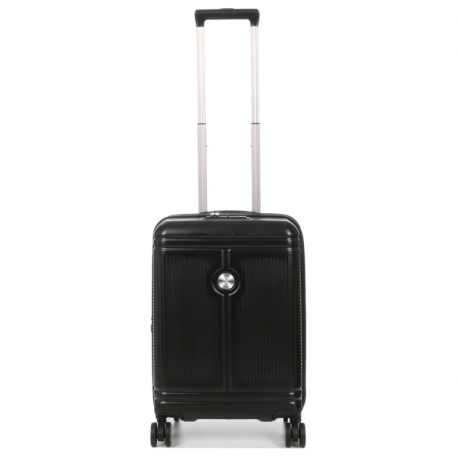 Βαλίτσα - Χειραποσκευή καμπίνας 53x35x22 μαύρη polycarbonate με αδιάρρηκτο φερμουάρ 29BCK590