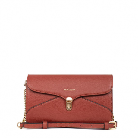 Τσάντα clutch & χιαστί σε εκάι χρώμα 299ZIE27