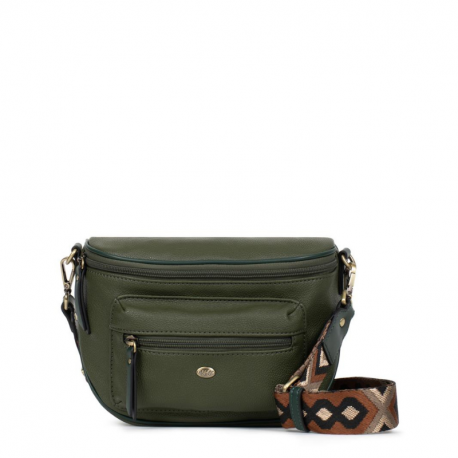 Τσάντα μέσης/χιαστί σε χακί χρώμα 2997XAC6