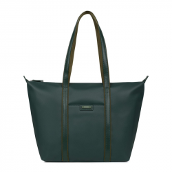 Τσάντα Α4 ώμου σε χακί χρώμα 299DBA50