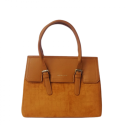 Τσάντα χειρός σε ταμπά χρώμα 301FML08