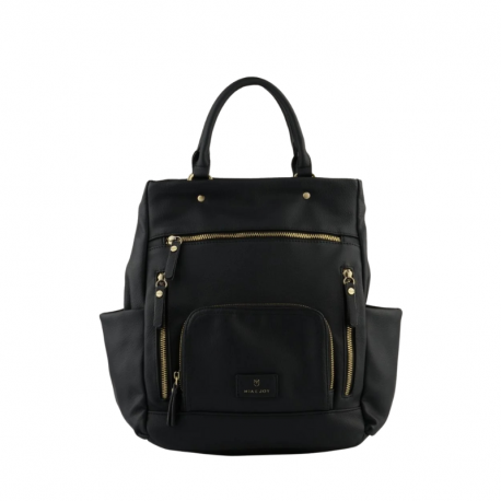 Τσάντα πλάτης – χειρός σε μαύρο χρώμα 30NER117