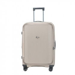 Βαλίτσα μεσαία πούρο σε Polypropylene με 4 ρόδες και αδιάρρηκτο φερμουάρ 299TAU12