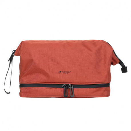 Νεσεσέρ ταξιδίου πορτοκαλί από αδιάβροχο ύφασμα 299GRE00