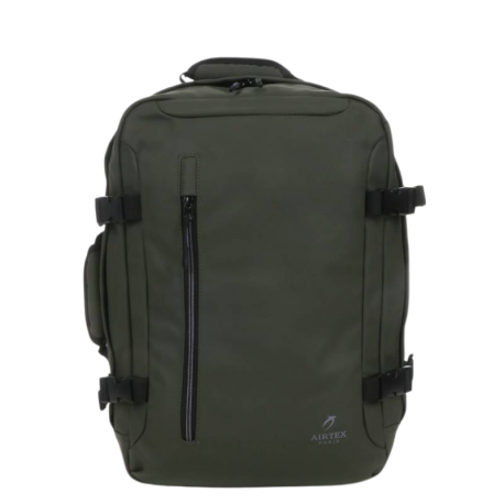 Χειραποσκευή-Σακίδιο πλάτης 45x30x20 για ρούχα σε χακί χρώμα 299KAK02