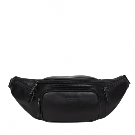 HEXAGONA Δερμάτινο τσαντάκι μέσης