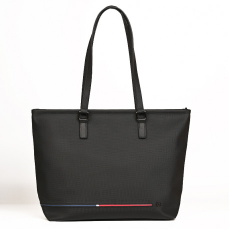 Τσάντα ώμου Α4 σε μαύρο χρώμα 296RON21