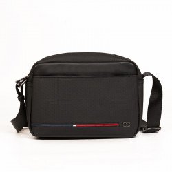 Τσάντα χιαστί σε μαύρο χρώμα 296NOI22