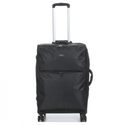 Βαλίτσα μεσαία σε γκρί ύφασμα με αδιάρρηκτο φερμουάρ 254GRD52