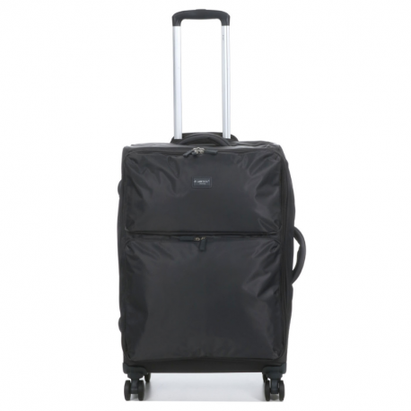 Βαλίτσα μεσαία σε γκρί ύφασμα με αδιάρρηκτο φερμουάρ 254GRD52