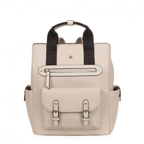 Σακίδιο πλάτης & τσάντα χειρός για υπολογιστή 13" σε μπέζ χρώμα 299BEI71