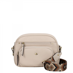 Τσάντα χιαστί σε μπέζ χρώμα 299BEI75