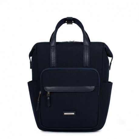 Σακίδιο πλάτης Α4 & υπολογιστή 13" από αδιάβροχο ύφασμα σε μπλέ χρώμα 30MAR301