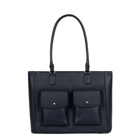 Γυναικεία Τσάντα Ώμου Μπλέ για έγγραφα Α4 & iPad  302MAR60