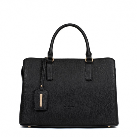 Γυναικεία Τσάντα Χειρός Τριθέσια Μαύρη 302MAY64