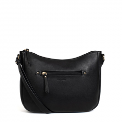 Γυναικεία Τσάντα Χιαστί Μαύρη με Εσωτερικές Θήκες 275BLK96