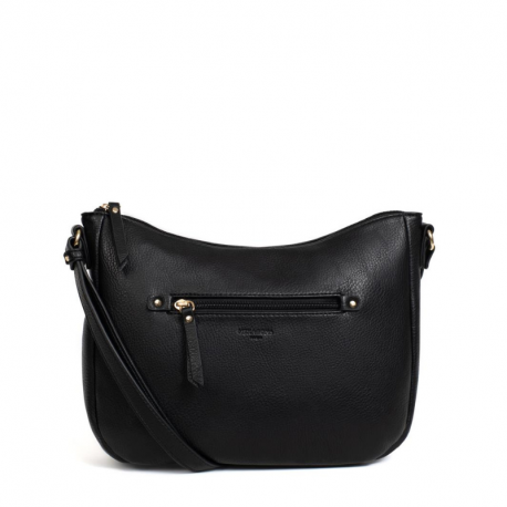 Γυναικεία Τσάντα Χιαστί Μαύρη με Εσωτερικές Θήκες 275BLK96