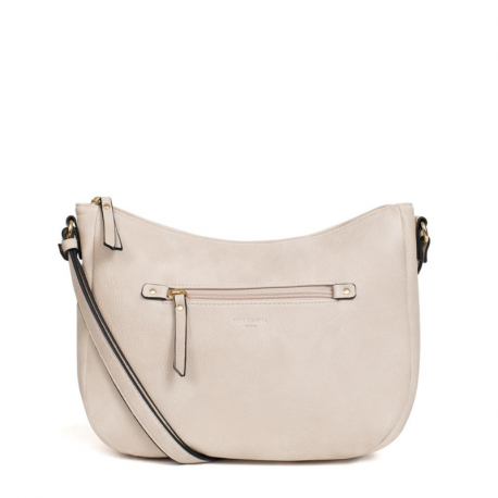 Γυναικεία Τσάντα Χιαστί Μπέζ με Εσωτερικές Θήκες 275BLK96