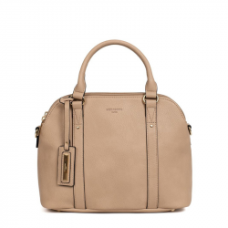 Γυναικεία Τσάντα Χειρός Τριθέσια στο χρώμα της Άμμου 30AMM337