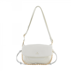 Γυναικεία Τσάντα Ώμου-Χιαστί-Clutch – Διθέσια σε  Λευκό Χρώμα 30WHI205