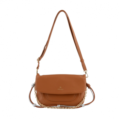 Γυναικεία Τσάντα Ώμου-Χιαστί-Clutch – Διθέσια σε Ταμπά Χρώμα 30TAM205