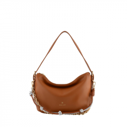 Γυναικεία Τσάντα Ώμου & Χιαστί σε Ταμπά χρώμα 302TAM06