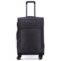 AIRPLUS Μεσαία βαλίτσα γκρί από αδιάβροχο ύφασμα με 4 ρόδες AC21H