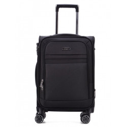 AIRPLUS Μεσαία βαλίτσα μαύρη από αδιάβροχο ύφασμα με 4 ρόδες AC33K