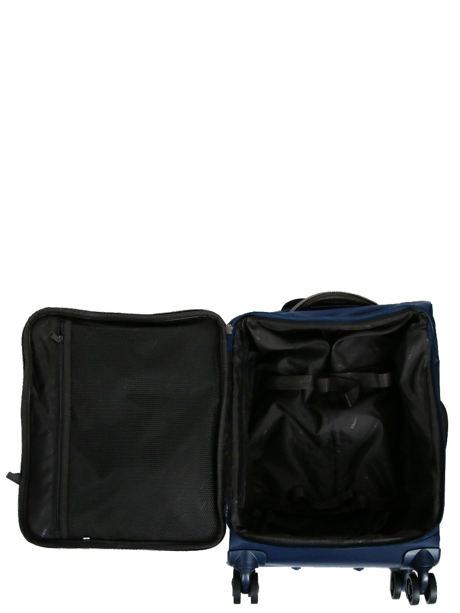 AIRTEX Μεσαία βαλίτσα μαύρη από αδιάβροχο ύφασμα με 4 ρόδες και αδιάρρηκτο φερμουάρ  AIDO6R